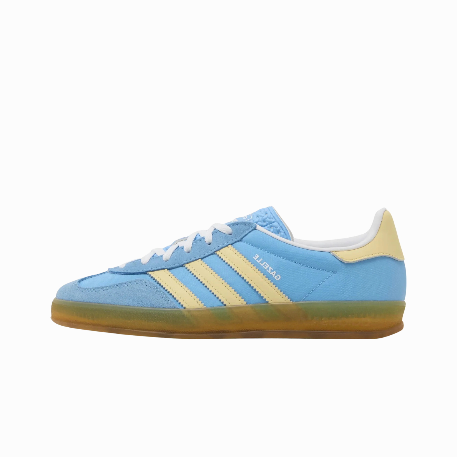 adidas Gazelle Indoor Semi Blue Burst Almost Yellow (Women's)
