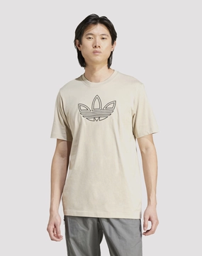 Adidas Outlined Trefoil Tee Fashion models Fashion influencers' recommendations