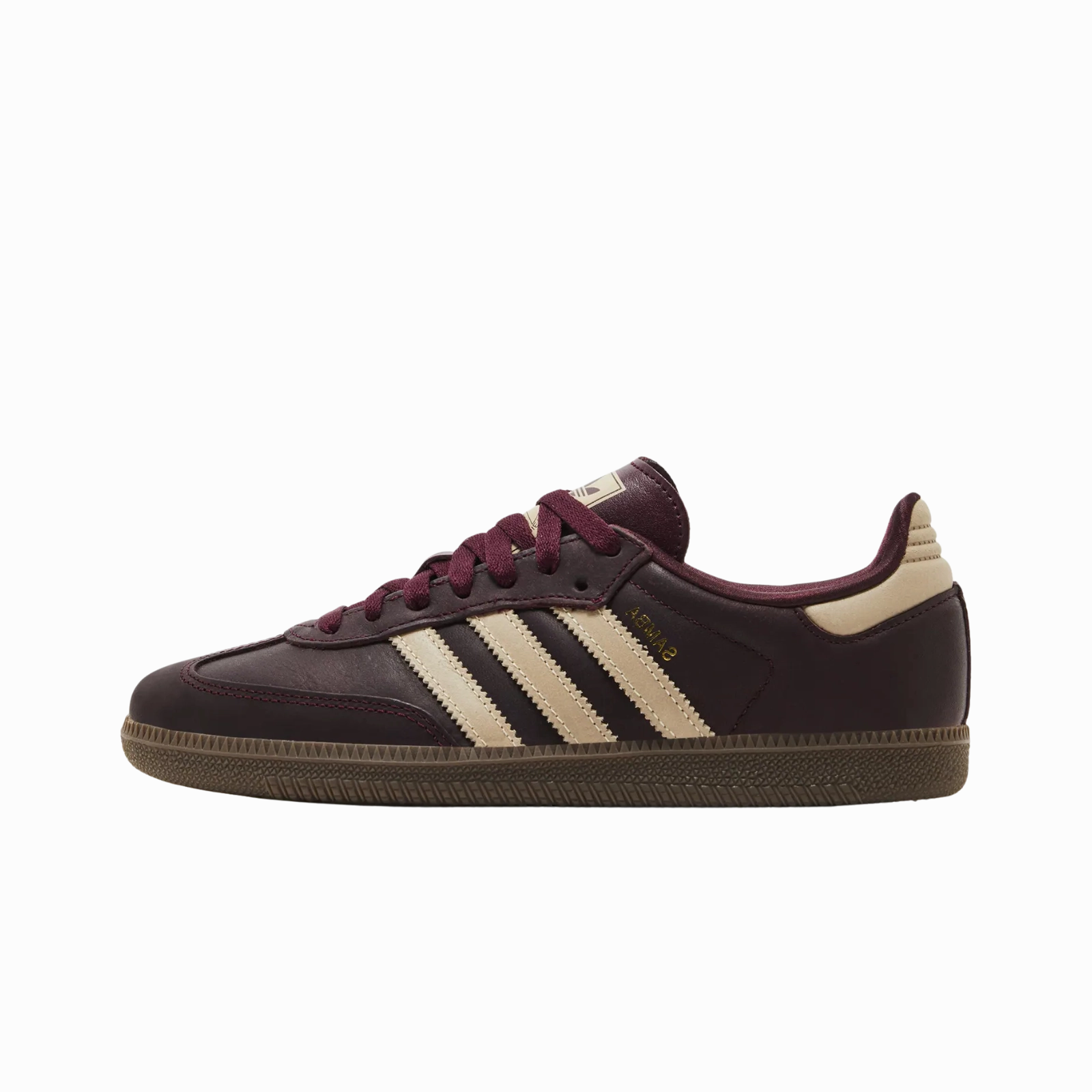 adidas Samba OG Maroon Crystal Sand (Women's)
