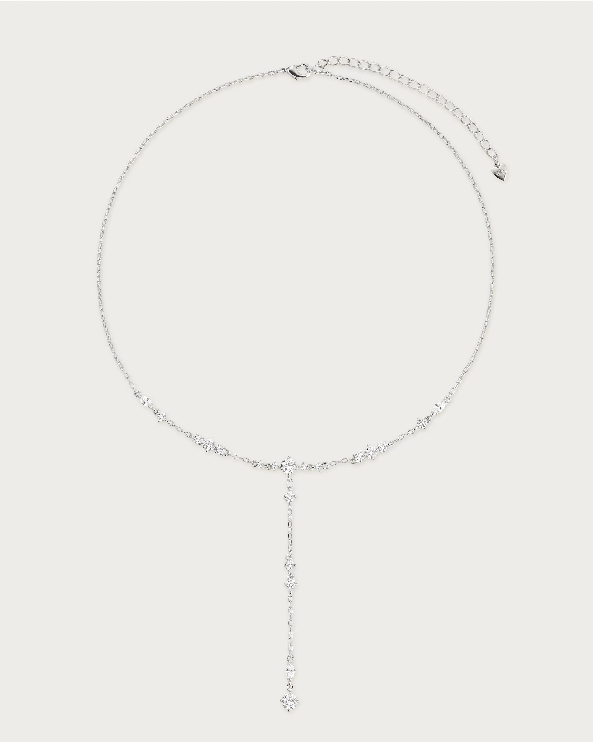 Adriana Necklace in Silver
