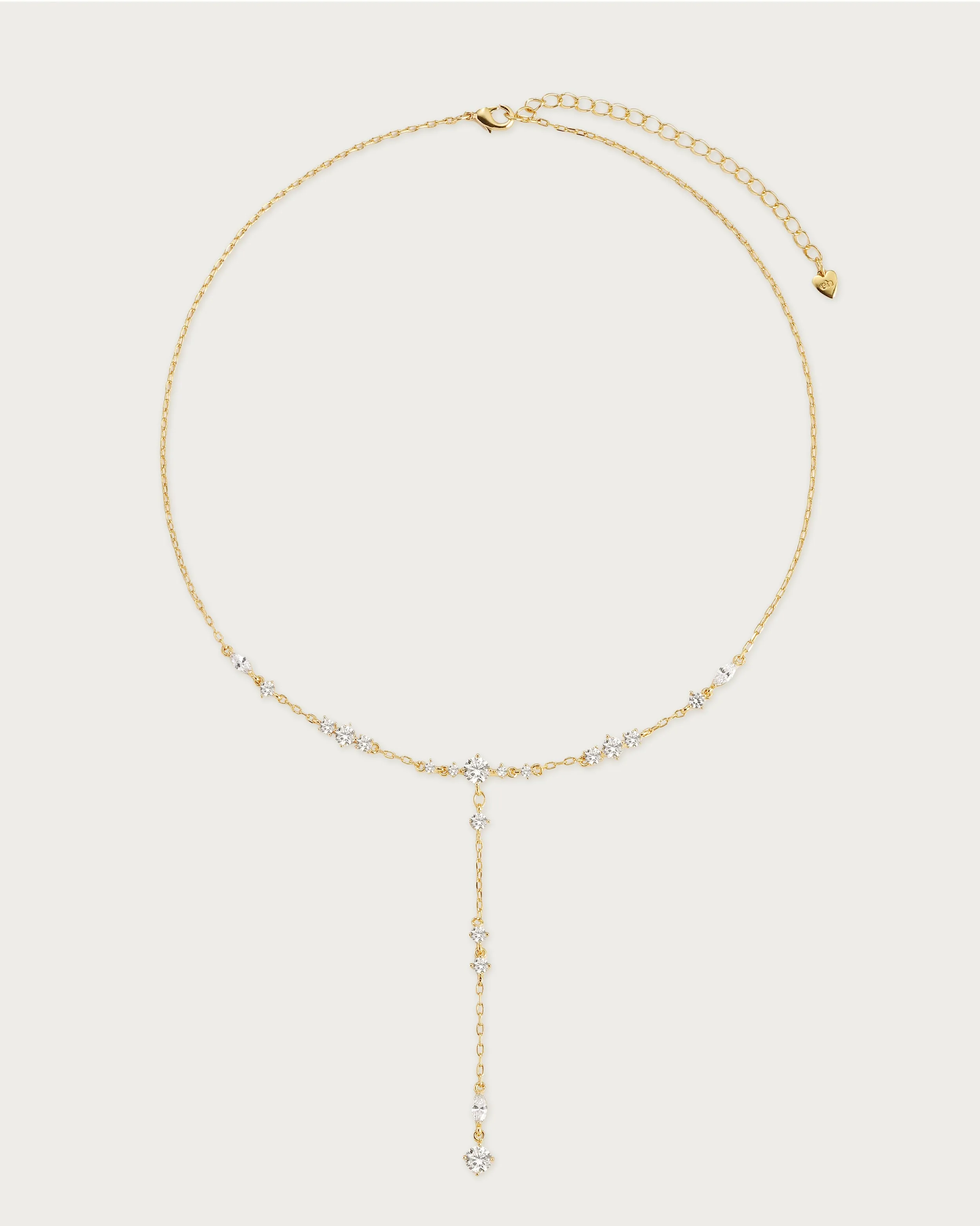 Adriana Necklace in Silver