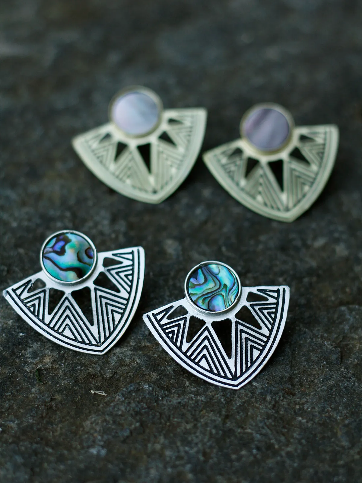 Astral Point Studs Silver