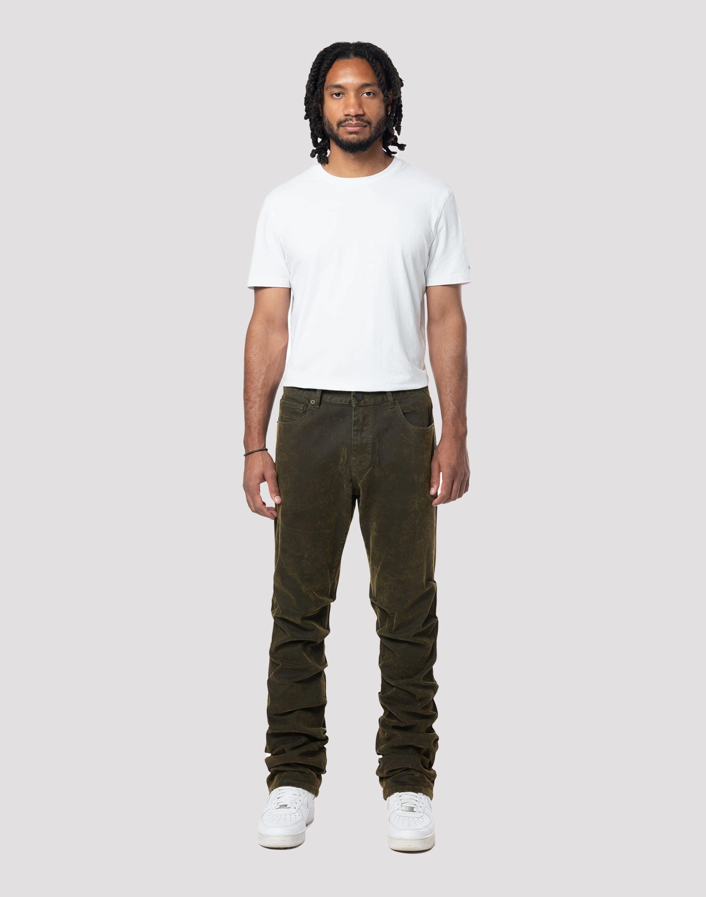 Athleisure fashion Grindhouse Merino Flocked Slim Fit Jeans Trendy gear