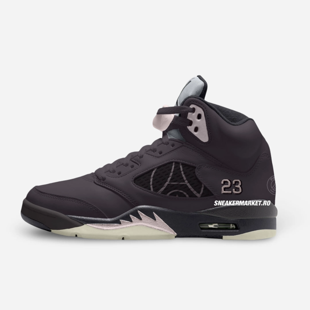 *PRE-ORDER* (Men's) Air Jordan 5 Retro x PSG 'Off Noir' (2025) HQ3004-001 flowline fashion streamline your day