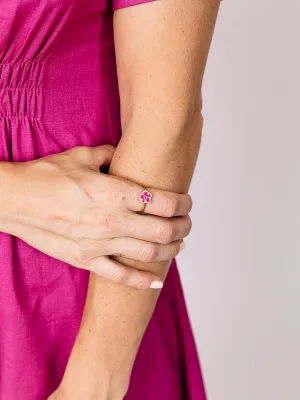 Blossom Ring - Magenta