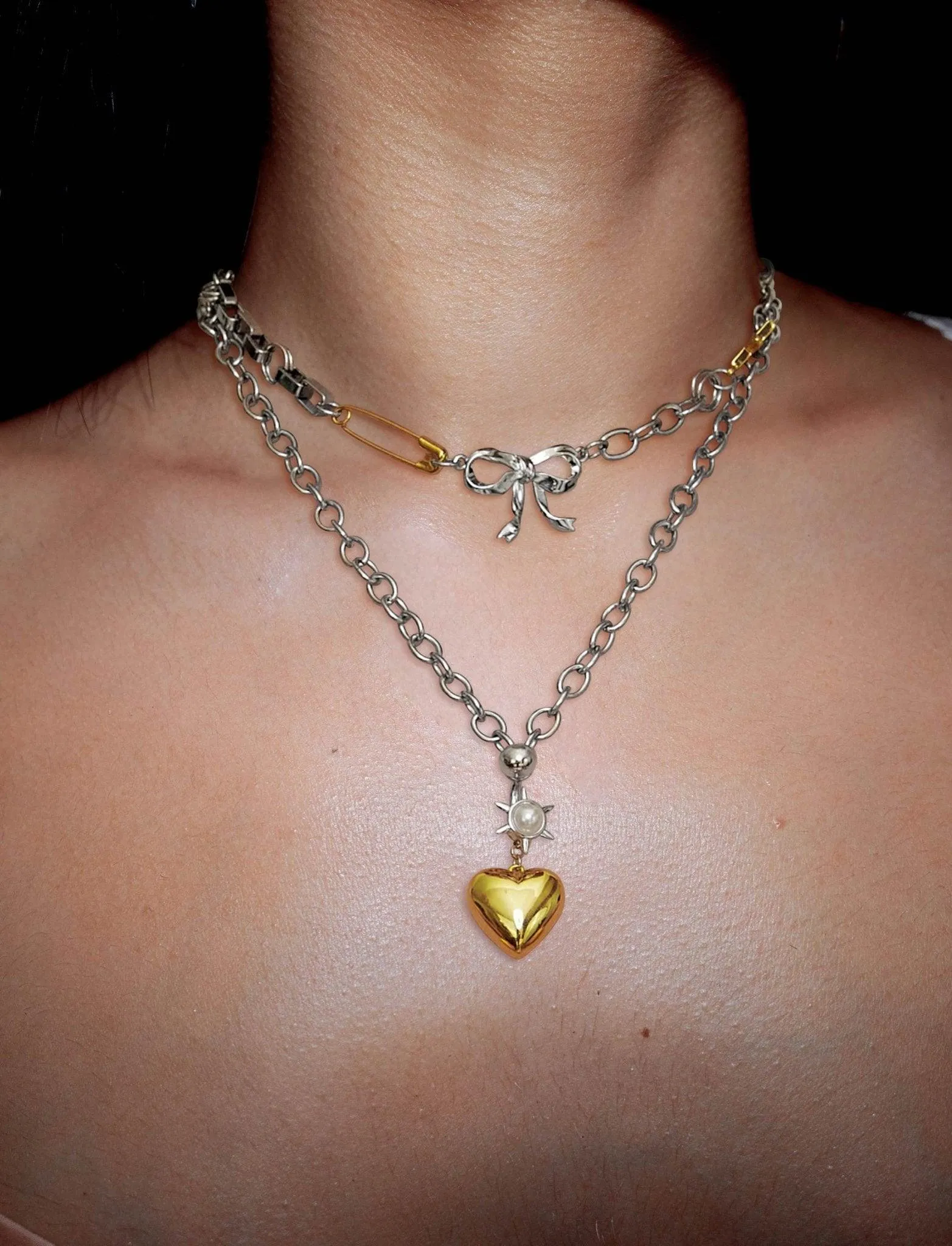 Bow Chain Necklace