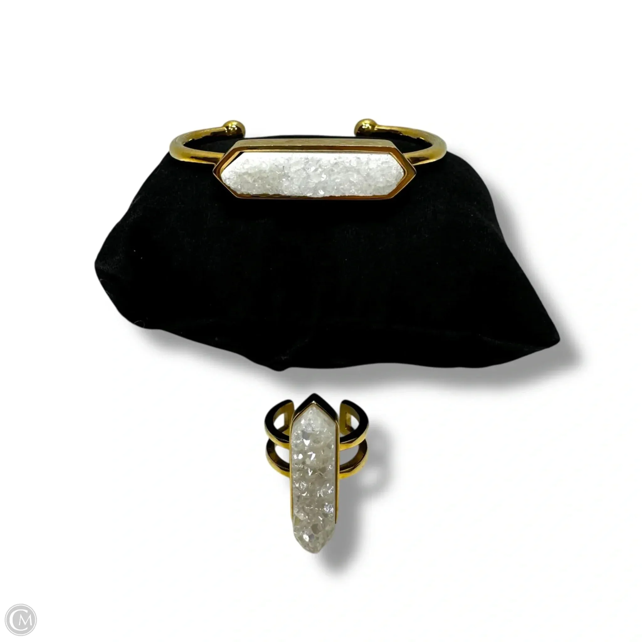 Bracelet & ring Set By KINSLEY ARMELLE, Size: 02 Piece Set