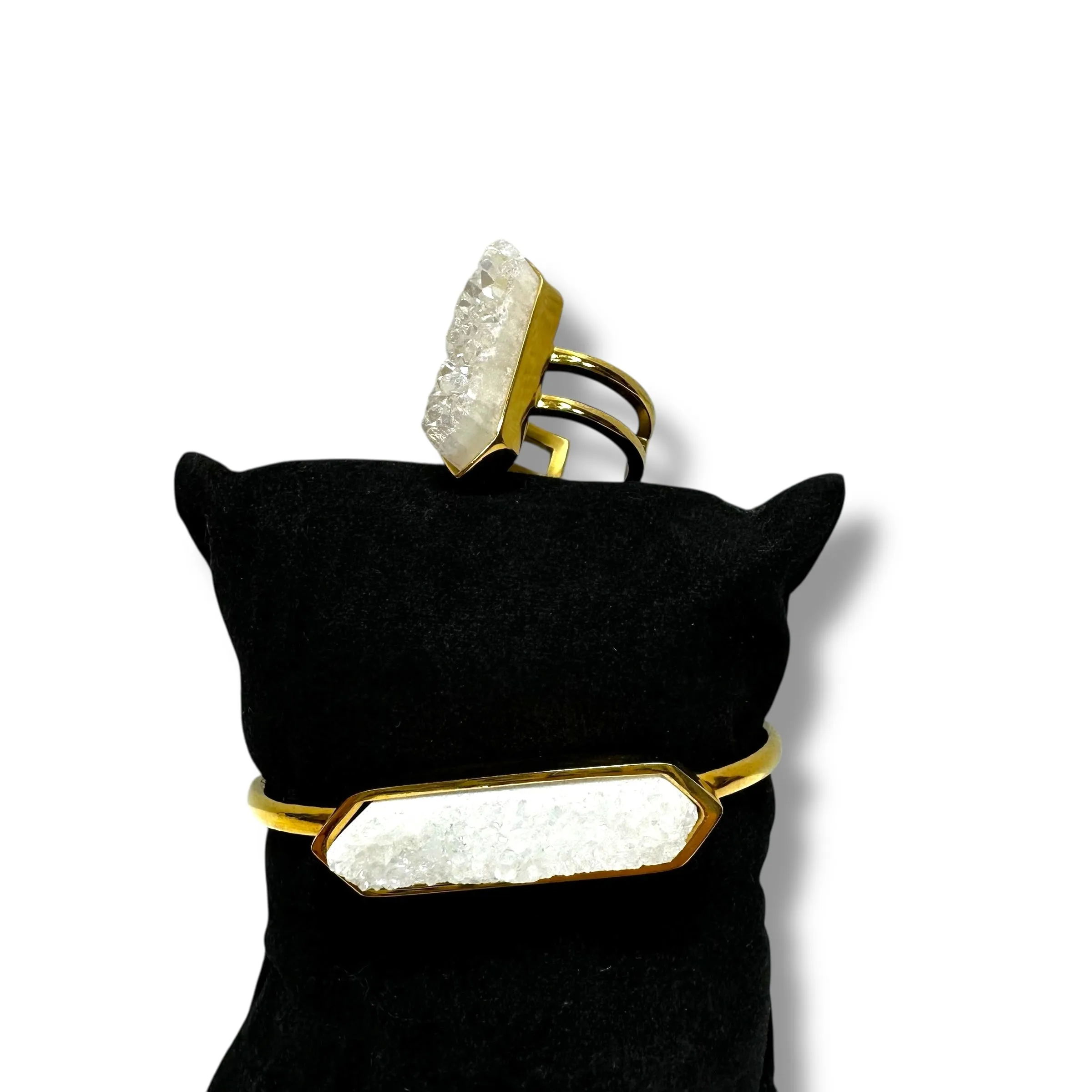 Bracelet & ring Set By KINSLEY ARMELLE, Size: 02 Piece Set
