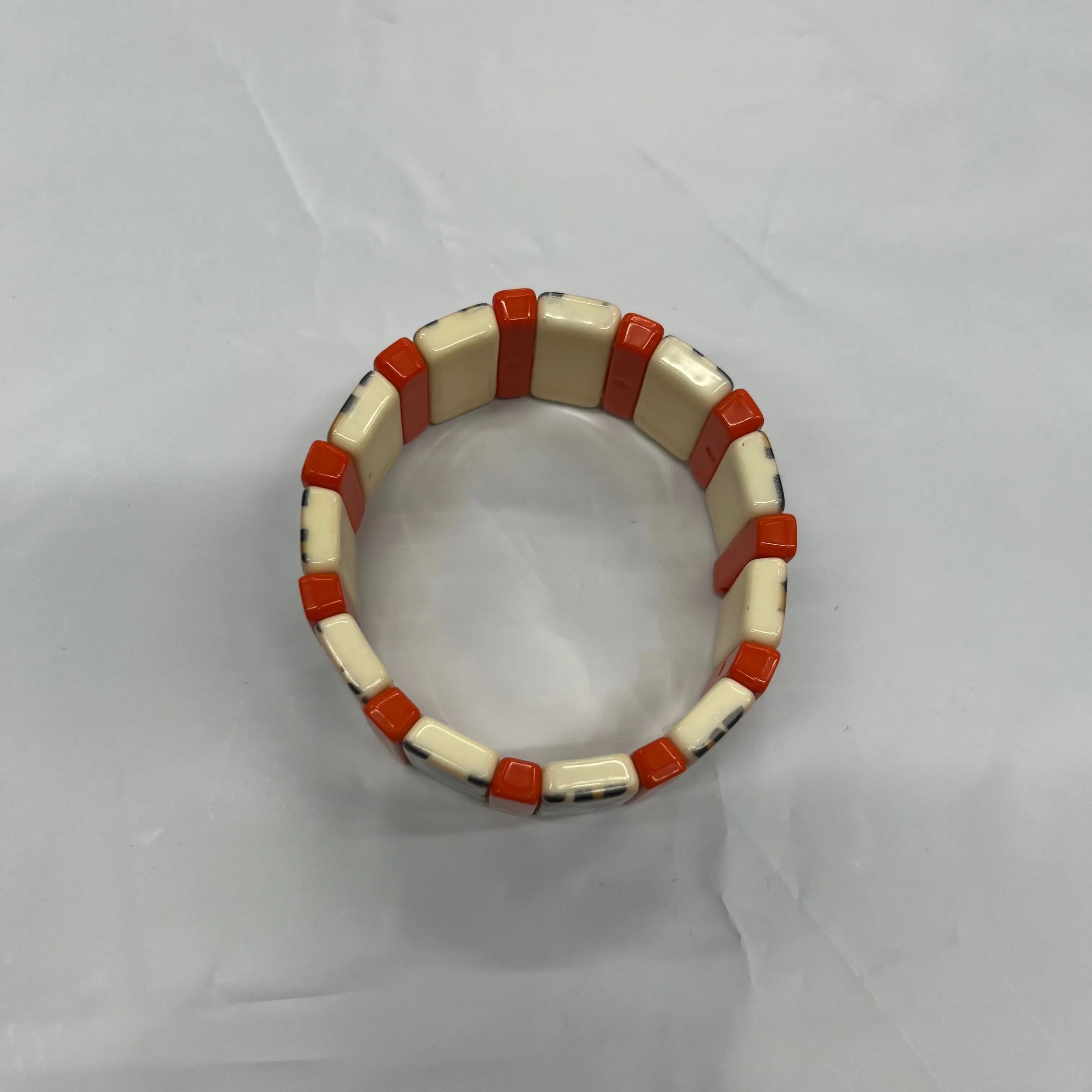 Bracelet Bangle By Clothes Mentor Acrylic Tile Stretch Bracelet