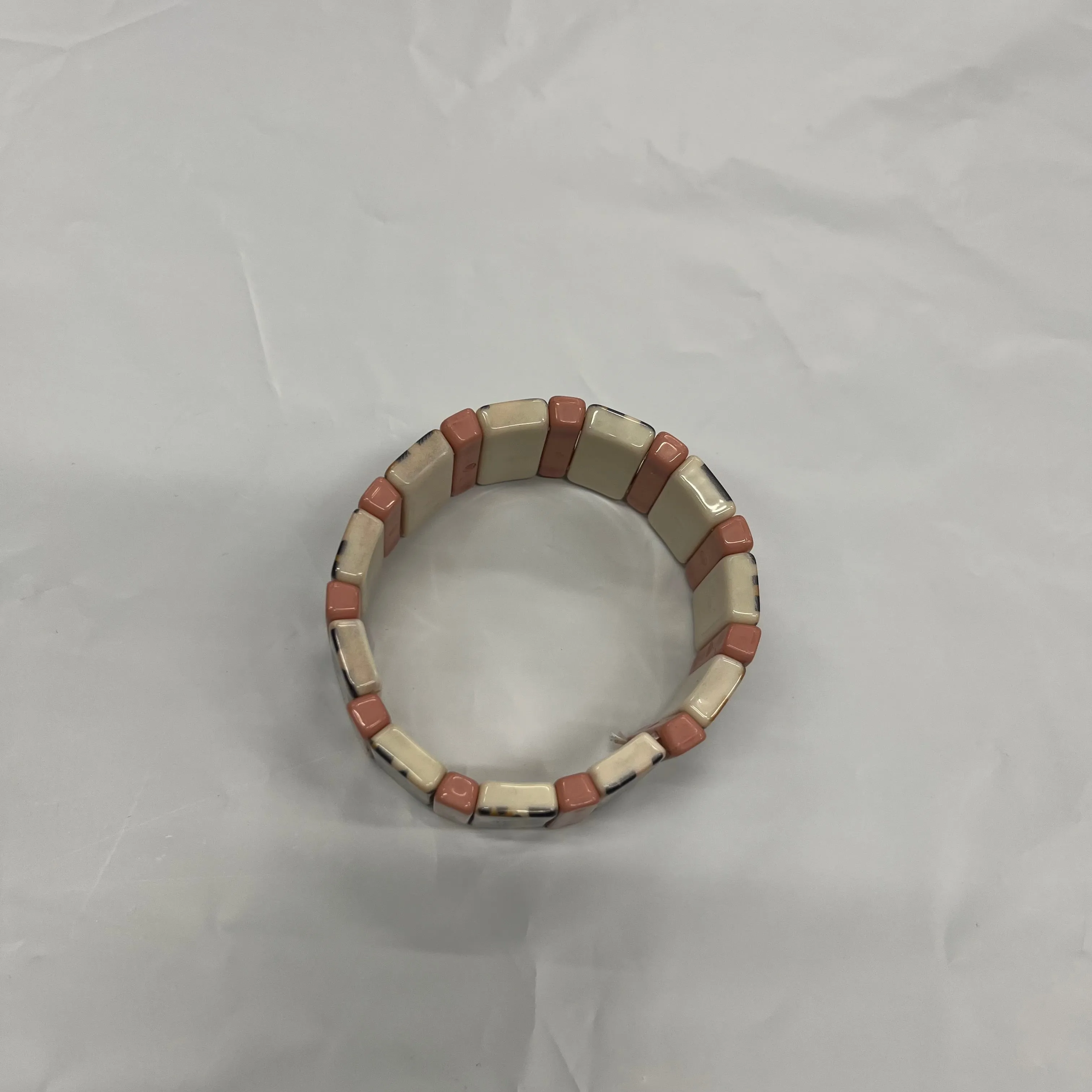 Bracelet Bangle By Clothes Mentor Acrylic Tile Stretch Bracelet
