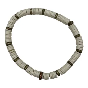 Bracelet Beaded By Clothes Mentor In Cream