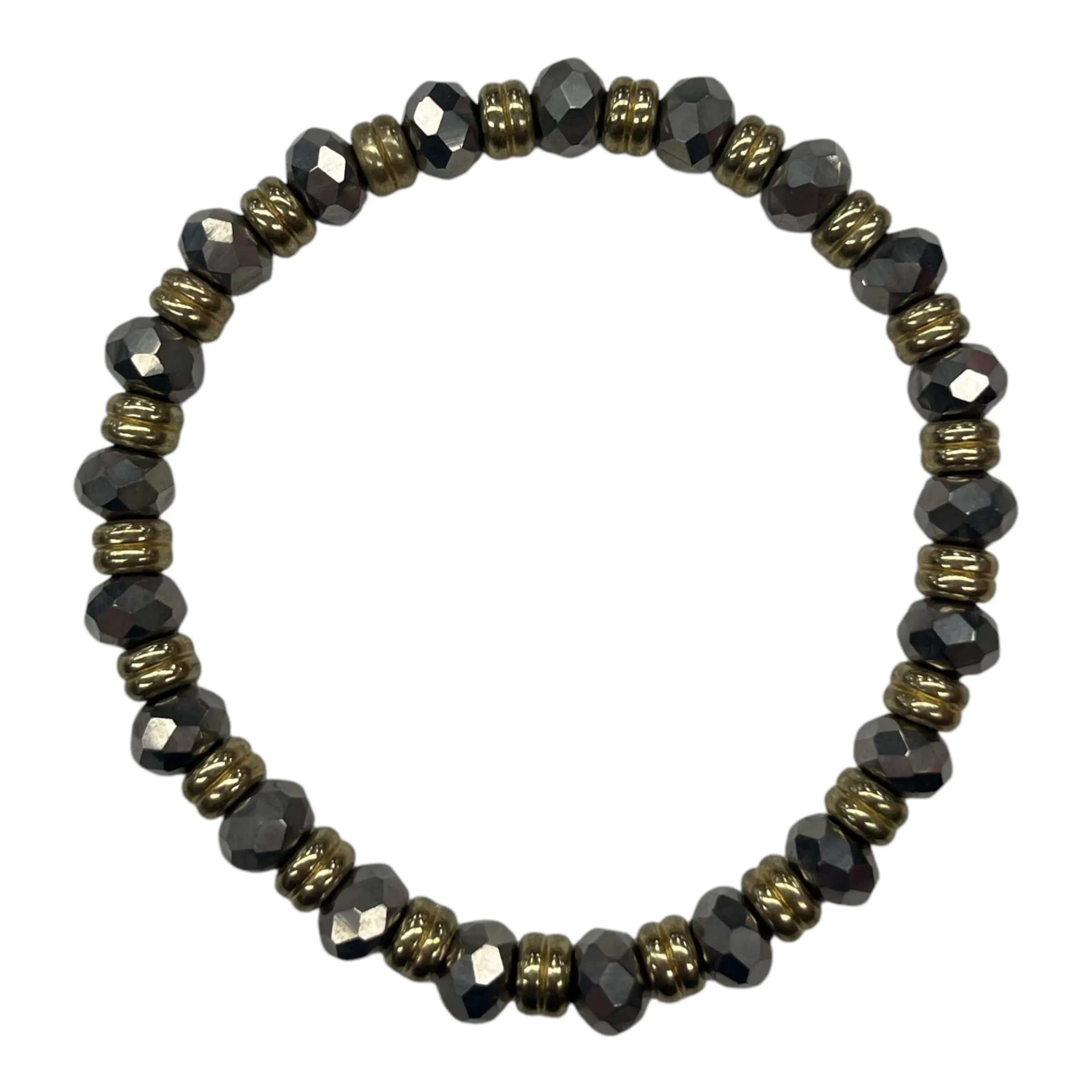Bracelet Beaded By Clothes Mentor In Silver