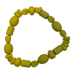 Bracelet Beaded By Clothes Mentor In Yellow