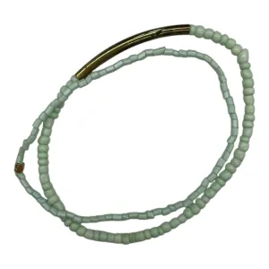 Bracelet Beaded By Cmf In Green, Size:02 Piece Set