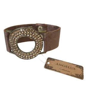Bracelet Cuff By Angelus In Brown