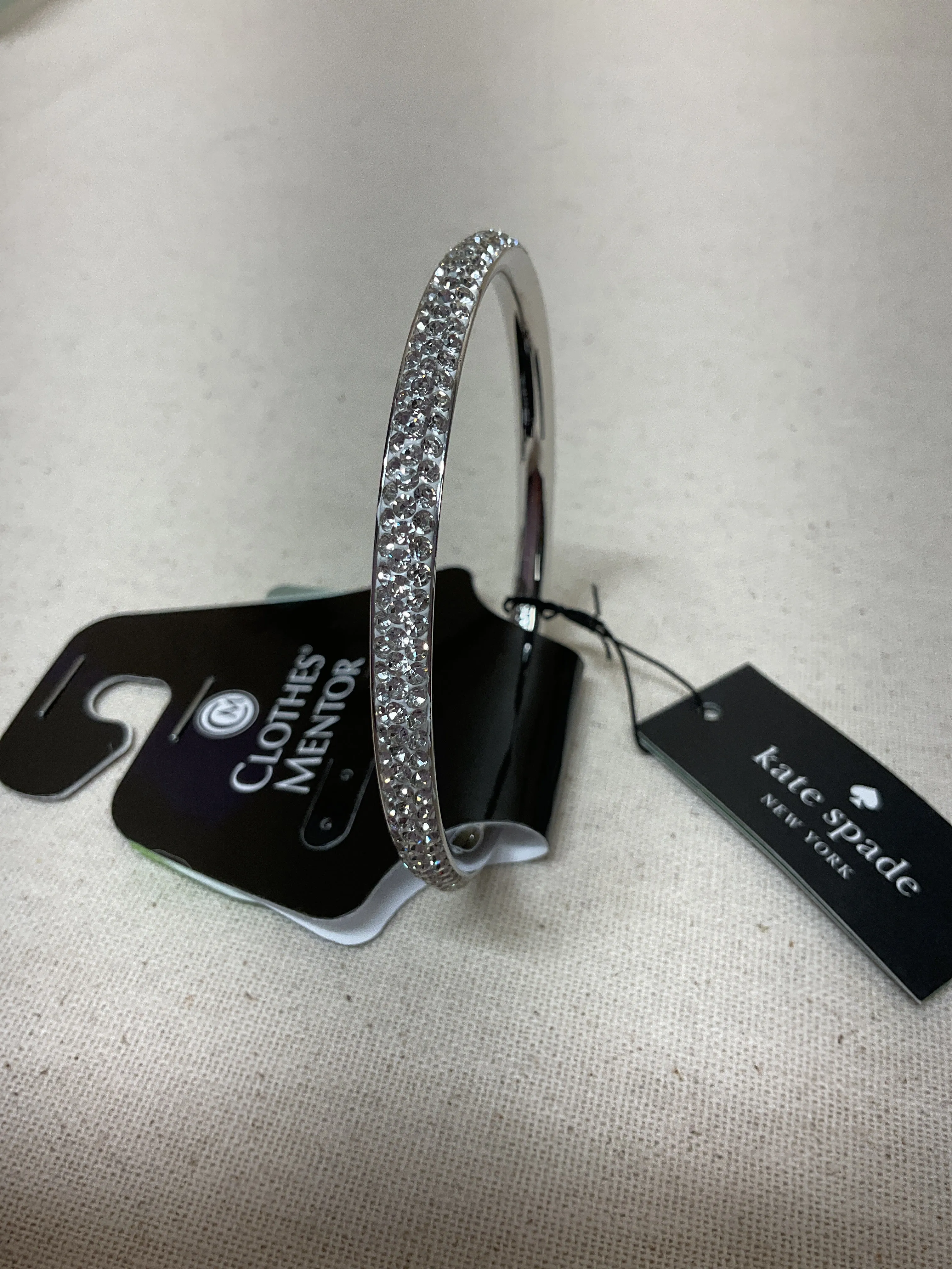 Bracelet Designer By Kate Spade In Silver