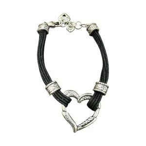 Bracelet Other By Brighton In Black & Silver