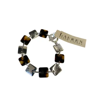 Bracelet Other By Lauren By Ralph Lauren In Silver & Tan