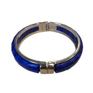 BRACELET OTHER by Scuola del Cuoio In BLUE & SILVER