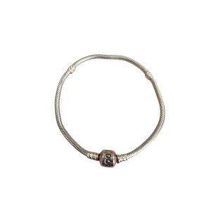 Bracelet Sterling Silver By Pandora In Silver, Size:1