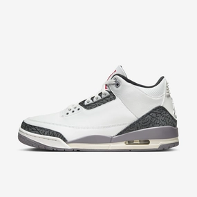 change-ready (Men's) Air Jordan 3 Retro 'Cement Grey' (2024) CT8532-106 elevated simplicity