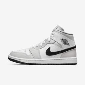 city-flex (Women's) Air Jordan 1 Mid 'Light Smoke Grey' (2021) BQ6472-015 universal function