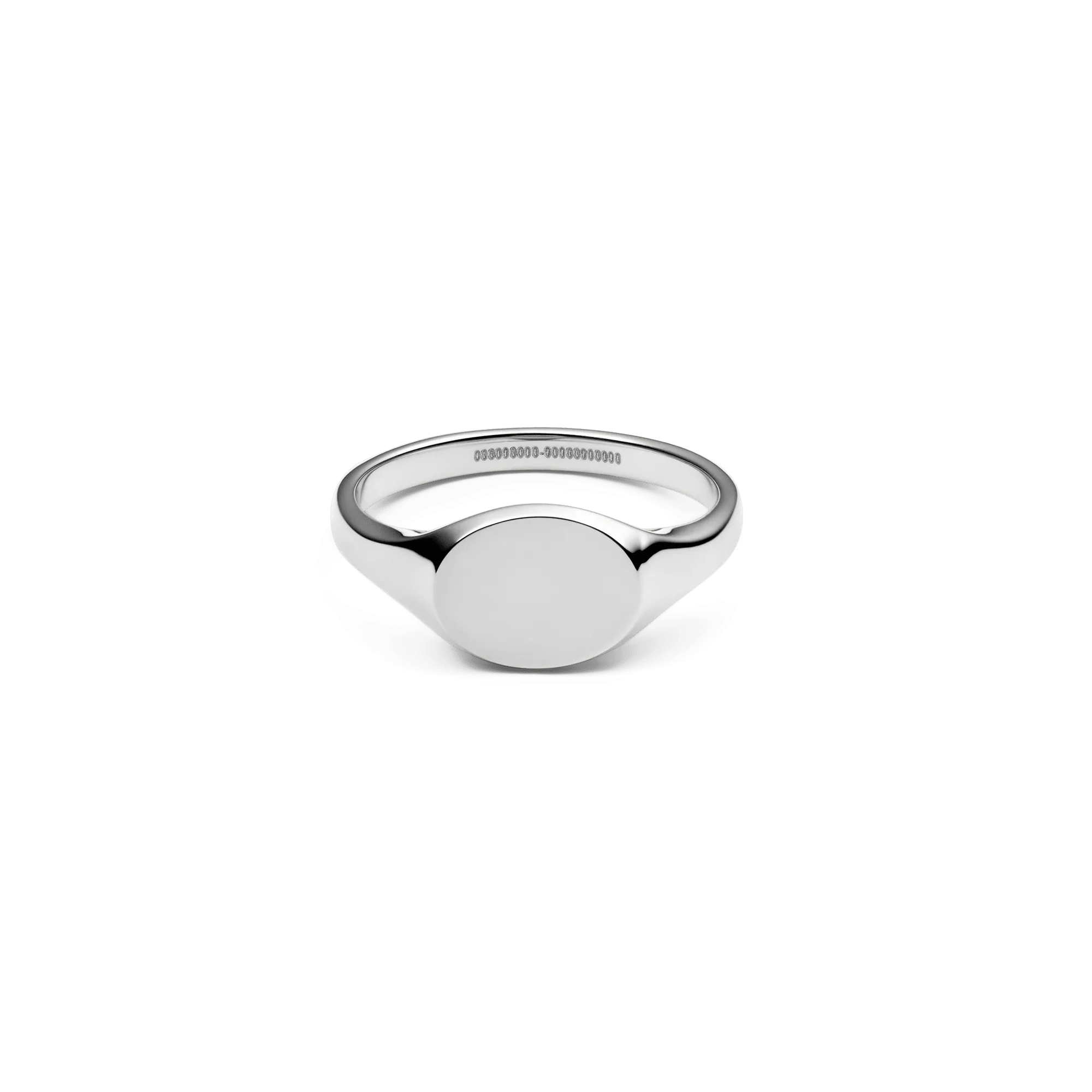 Classic Mini Signet Ring Silver