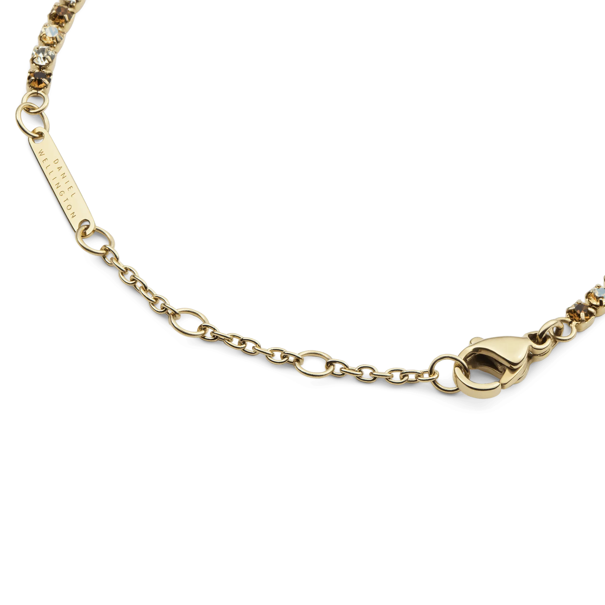 Classic Tennis Bracelet Honey Combo Gold