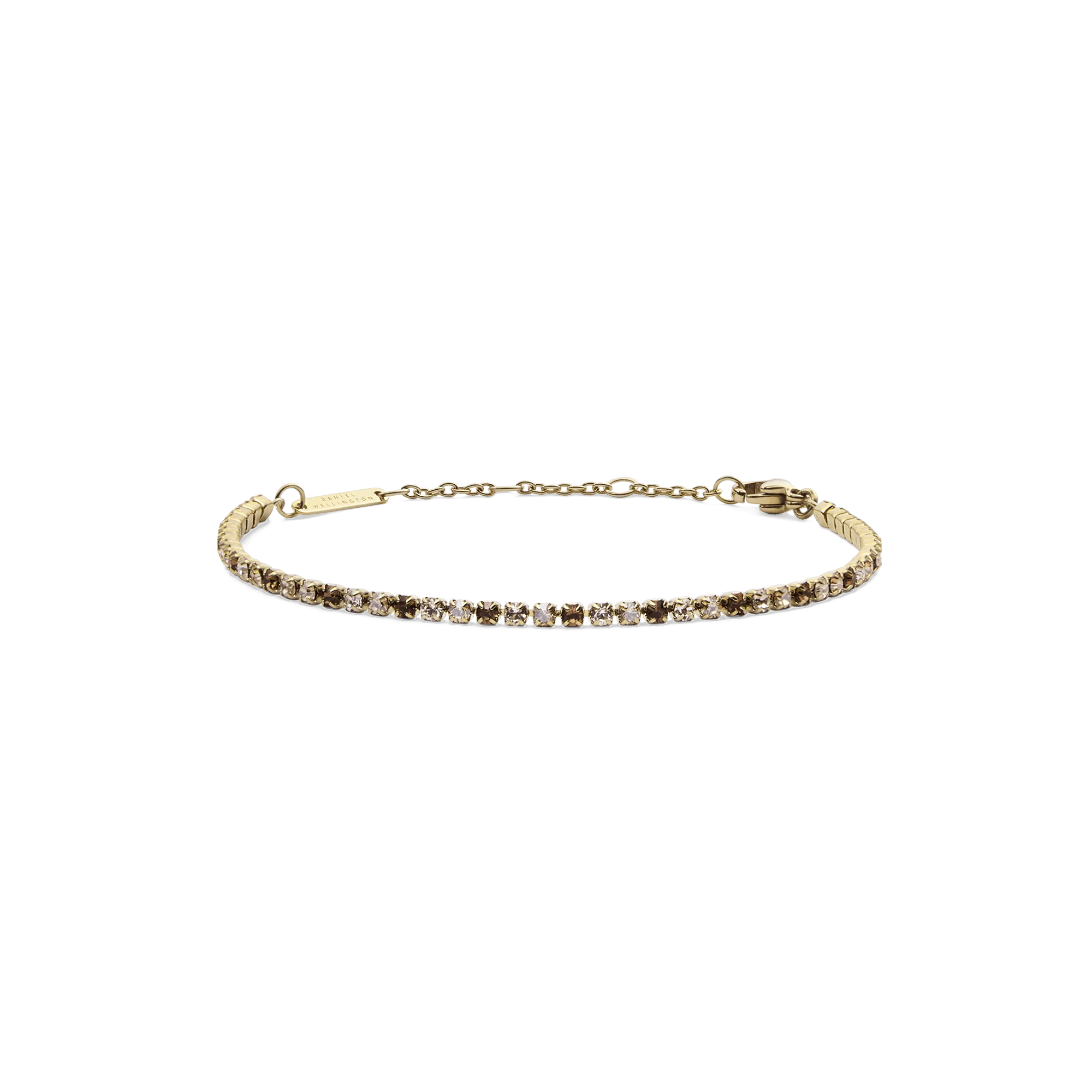 Classic Tennis Bracelet Honey Combo Gold