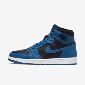 clean-life gear (Men's) Air Jordan 1 Retro High OG 'Dark Marina Blue / Black' (2022) 555088-404 easy polish