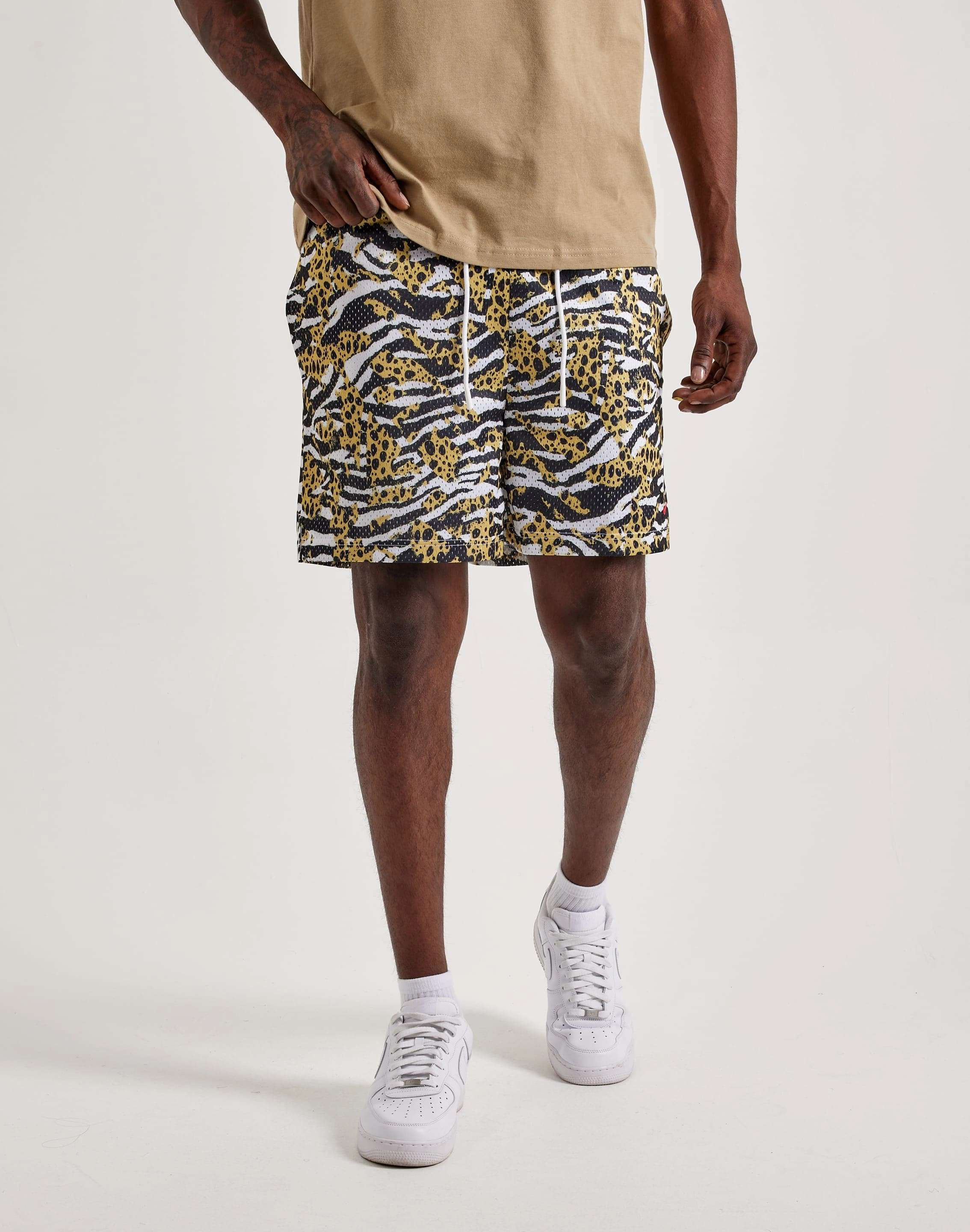 Clothing assortments Nike Practice Mesh Dri-FIT Basketball Shorts Military - inspired fashion