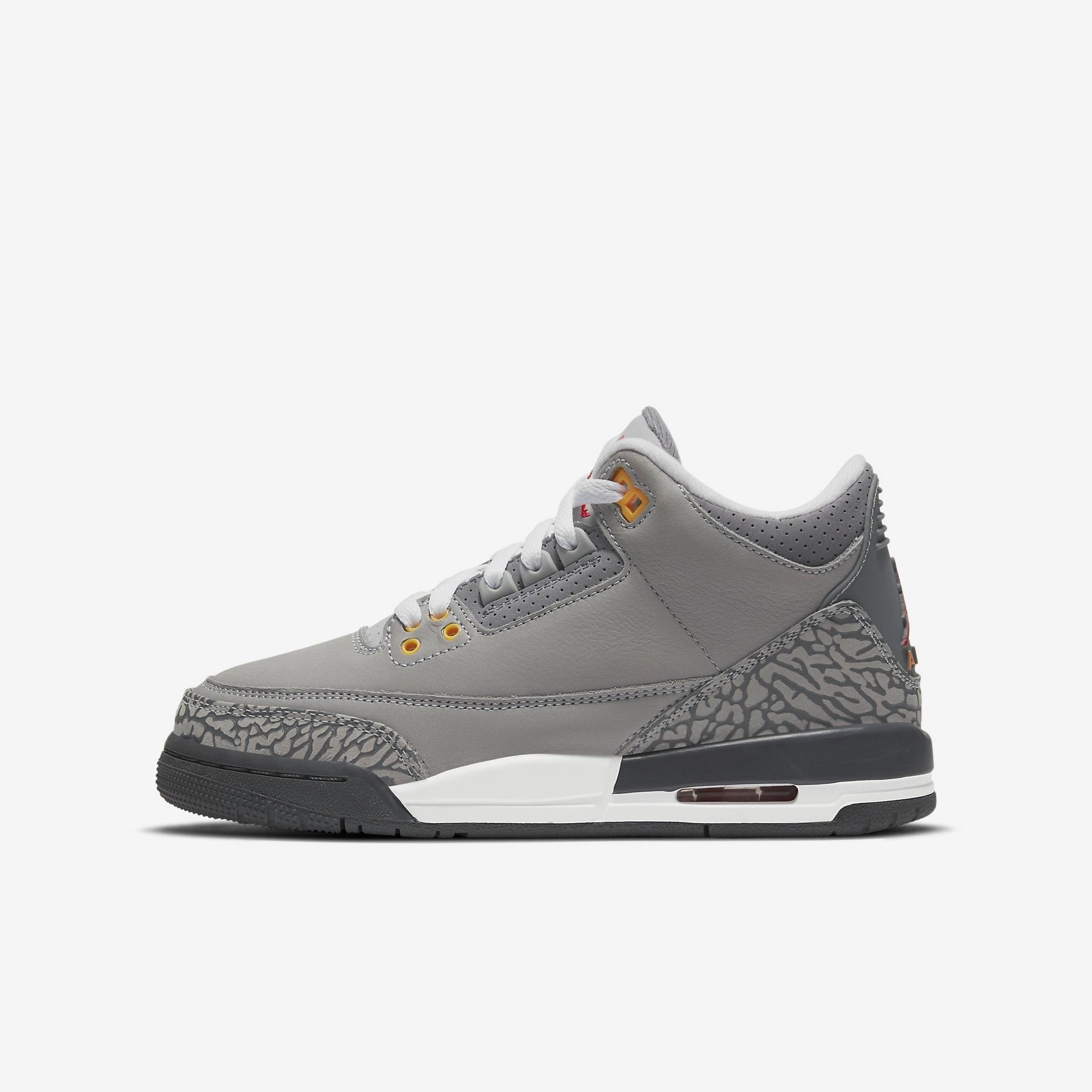 confident comfort (GS) Air Jordan 3 Retro 'Cool Grey' (2021) 398614-012 low-profile style