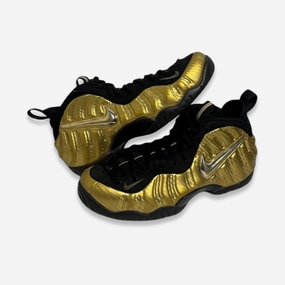 conscious form [PRE-LOVED: Size 9M / 10.5W] (Men's) Nike Air Foamposite Pro 'Metallic Gold' (2017) 624041-701 crafted fit