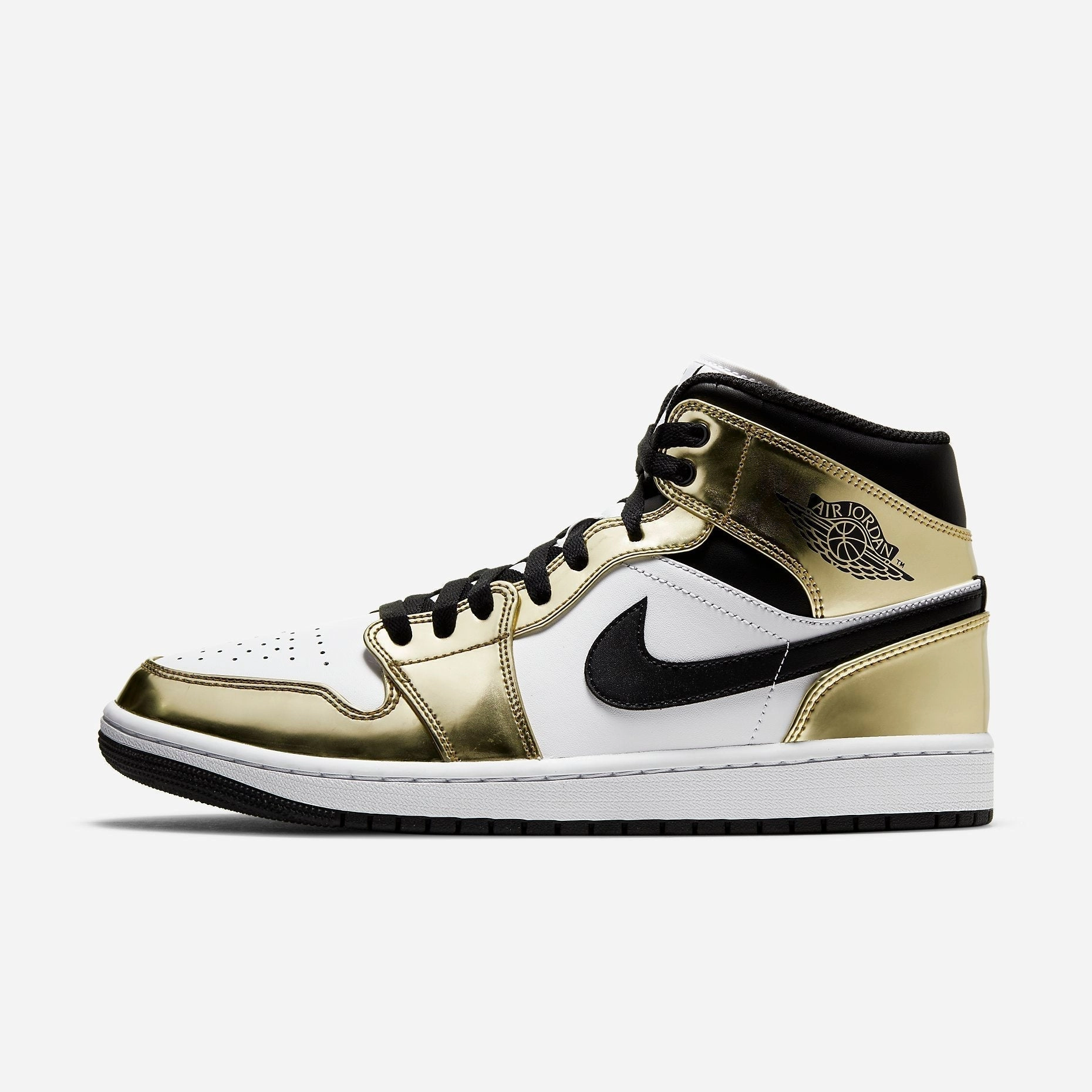cool minimalism (Men's) Air Jordan 1 Mid SE 'Metallic Gold' (2020) DC1419-700 modular minimalism
