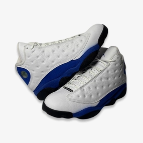 core function [PRE-LOVED: Size 10.5M / 12W] (Men's) Air Jordan 13 Retro 'White / Hyper Royal' (2018) 414571-117 elevated gear