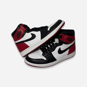 crafted evolution [PRE-LOVED: Size 10.5M / 12W] (Men's) Air Jordan 1 Retro High OG 'Black Toe' (2016) 555088-125 seasonless drop