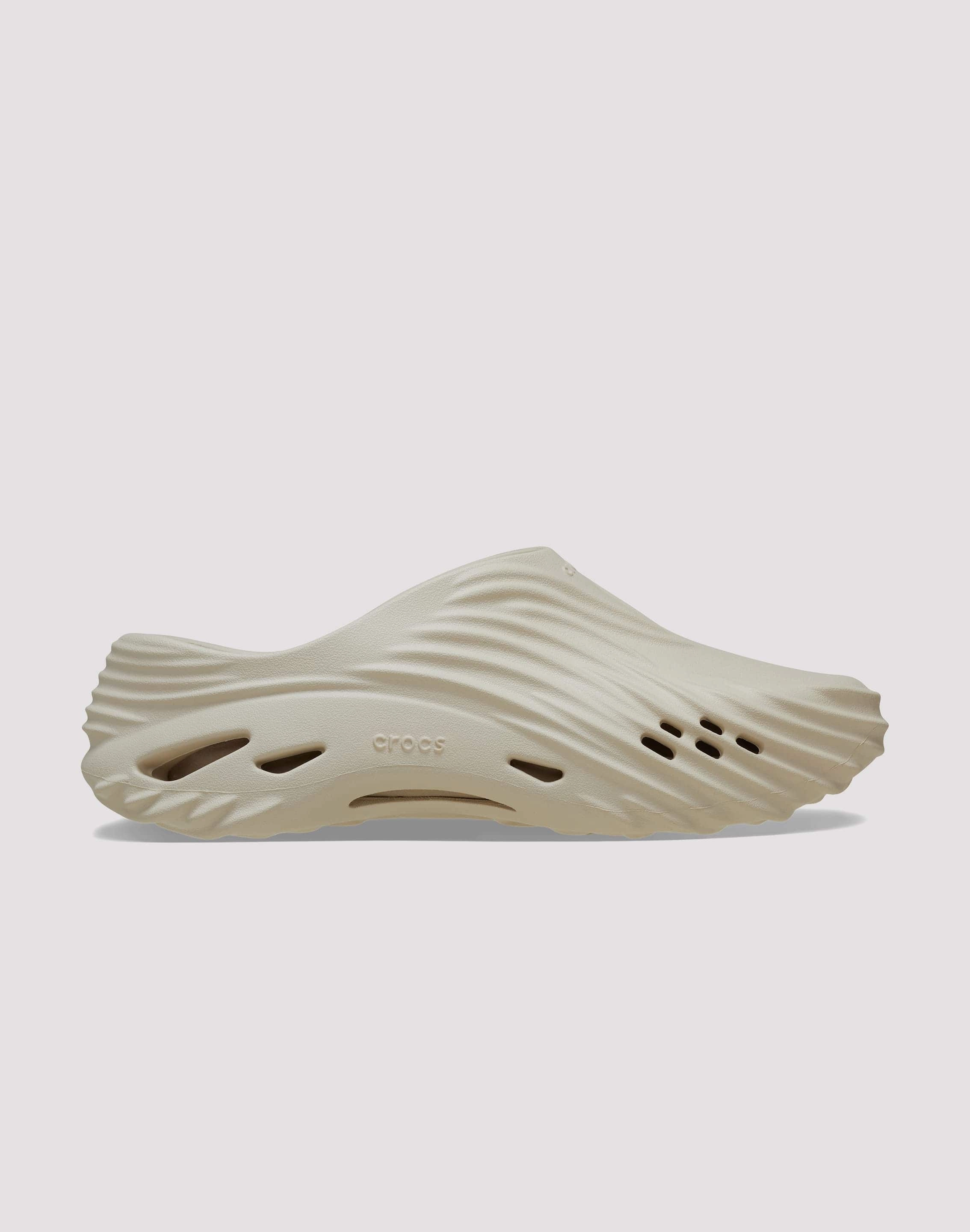 Crocs Echo Wave "Almond Tint" Sandal Fashion museums Fashionable goods