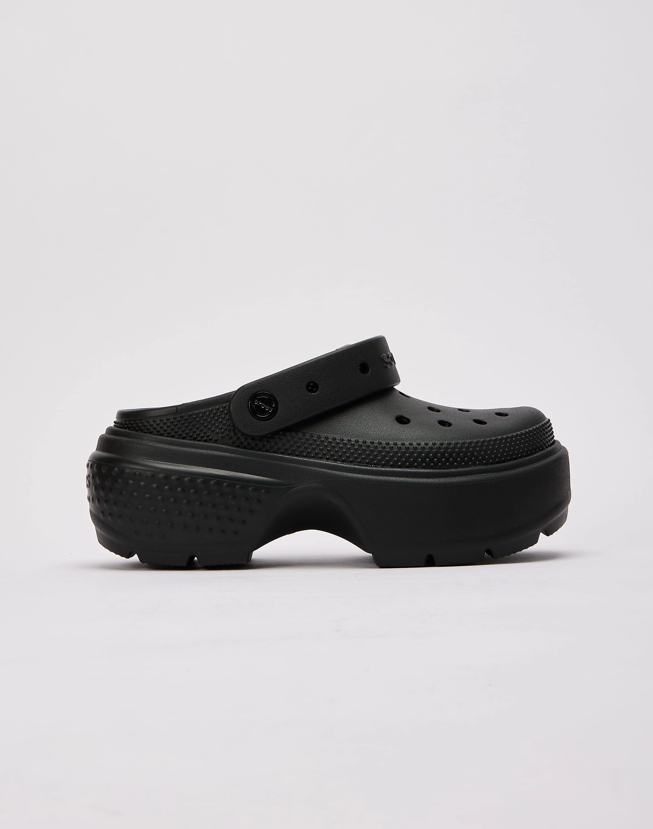 Leather - material fashion Crocs Stomp Clog Fashion for all ages