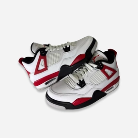dayflow gear [PRE-LOVED: Size 7Y / 8.5W] (GS) Air Jordan 4 Retro 'Red Cement' (2023) 408452-161 versatility reimagined