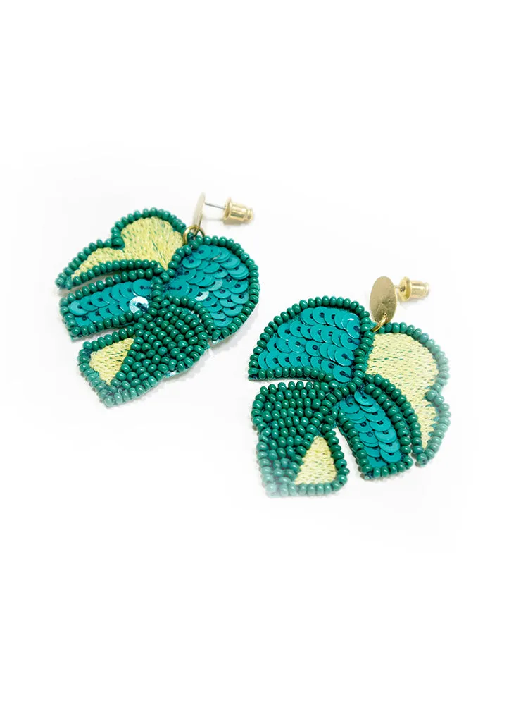 Deliciosa Earrings - Green