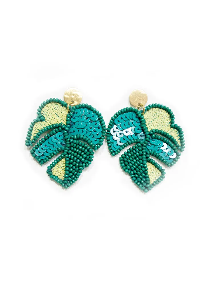 Deliciosa Earrings - Green