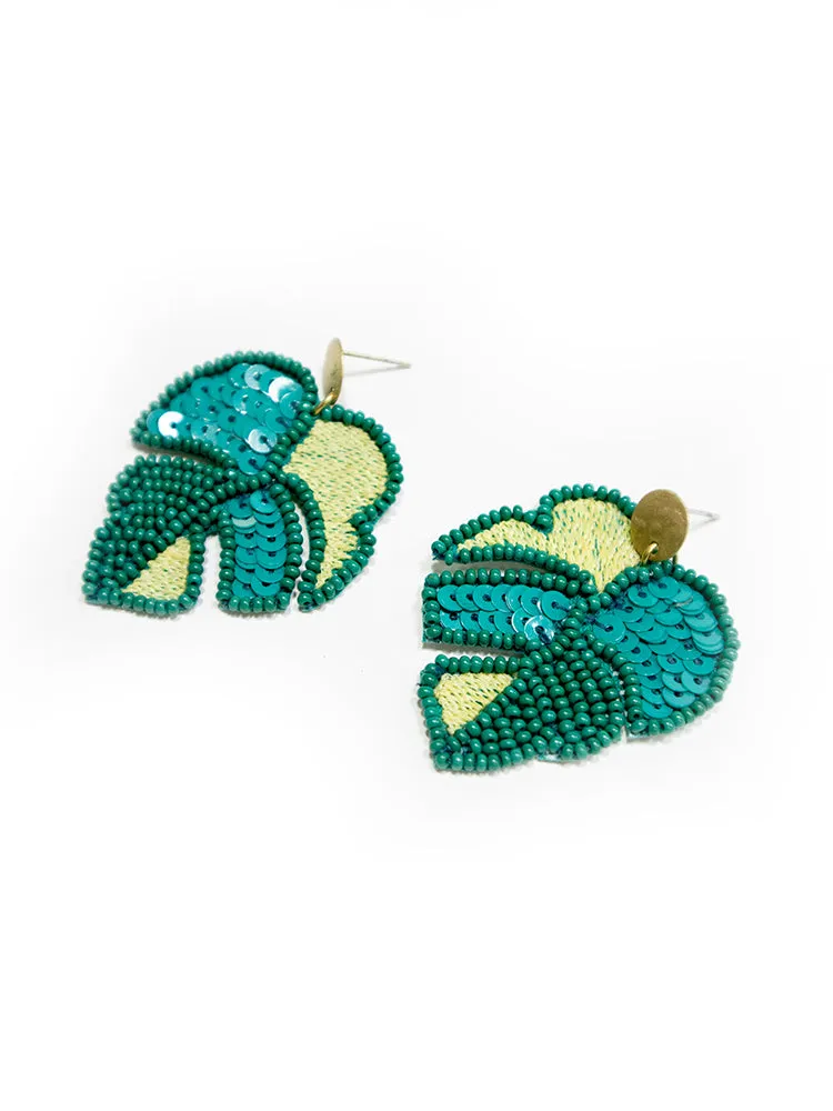 Deliciosa Earrings - Green