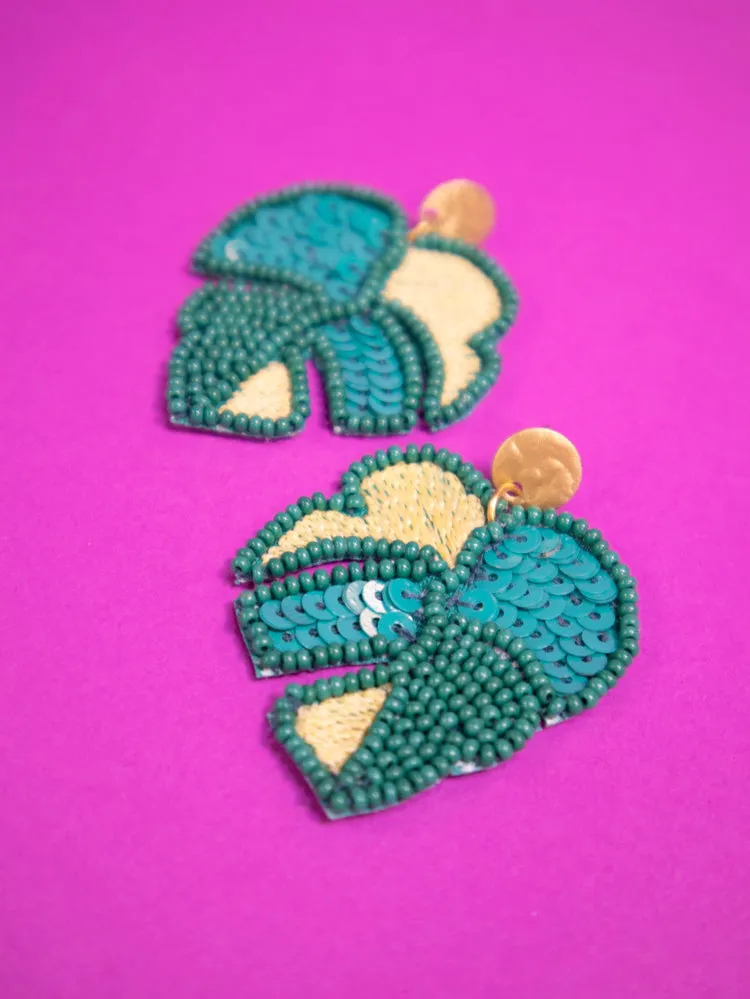 Deliciosa Earrings - Green