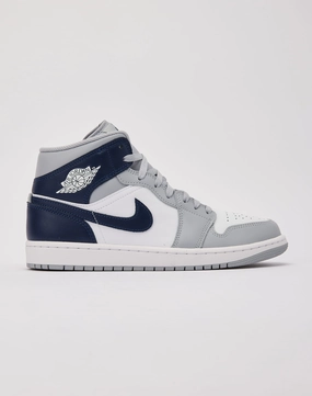 Denim - based fashion Jordan Air Jordan 1 Mid Trendy gear
