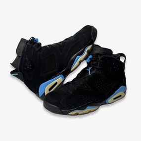designed for days [PRE-LOVED: Size 10M / 11.5W] (Men's) Air Jordan 6 Retro 'Black / UNC University Blue' (2017) 384664-006 built for pace