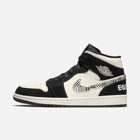designed to layer (Men's) Air Jordan 1 Mid SE 'Melo Equality' (2019) 852542-010 ready to flex