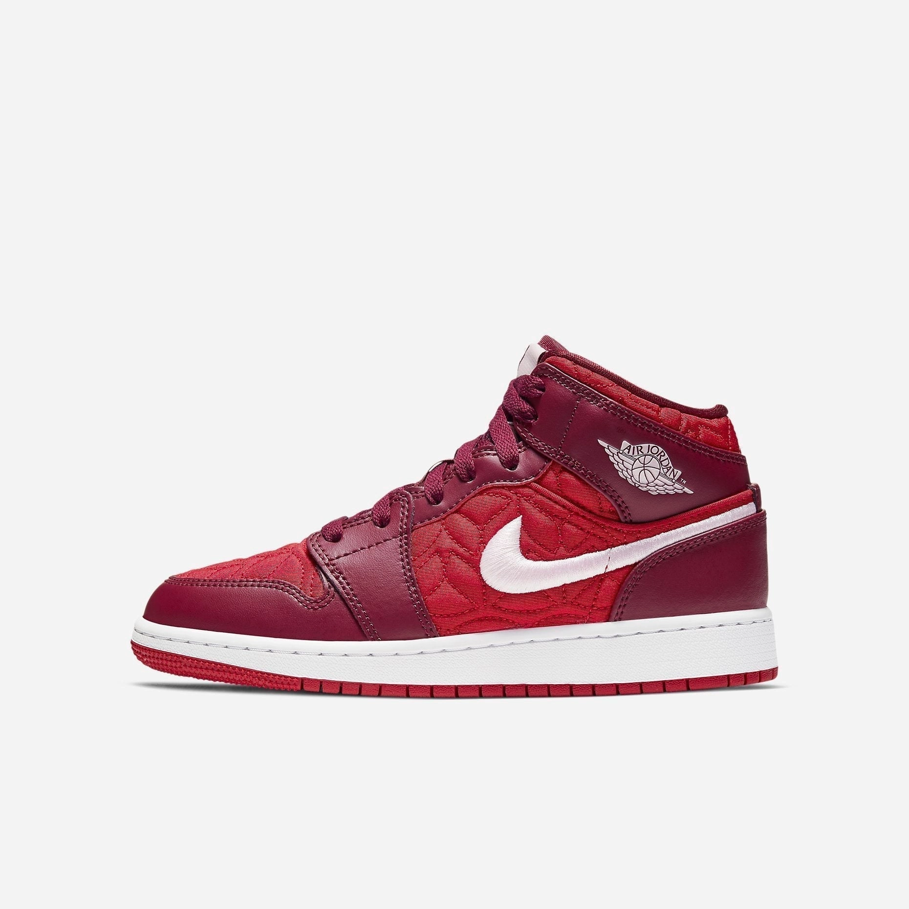 designed to shift (GS) Air Jordan 1 Mid SE 'Red Quilt / Valentine's Day' (2020) AV5174-600 refined looks
