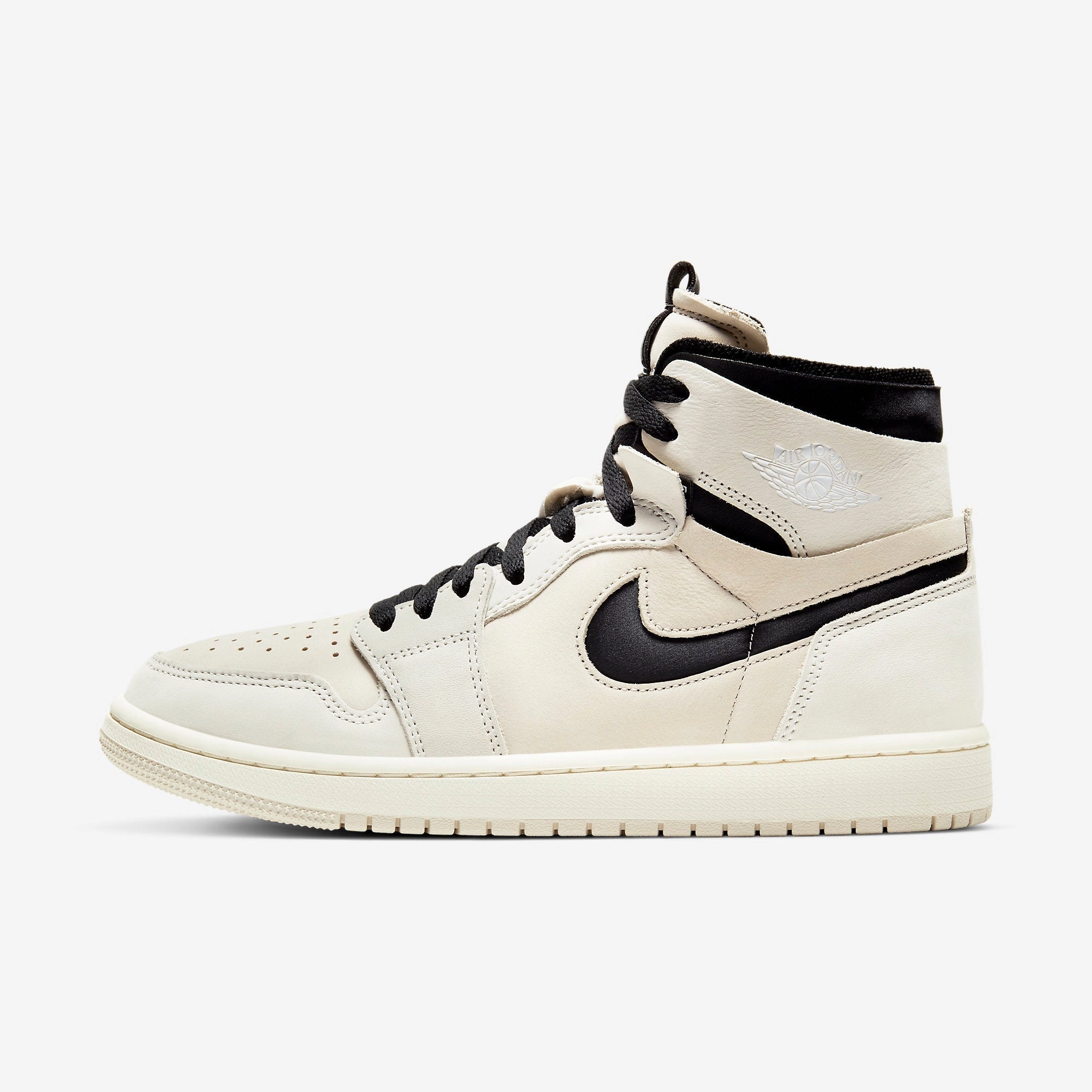 designed to shift (Women's) Air Jordan 1 High Zoom Air CMFT 'Summit White' (2020) CT0979-100 clean attitude