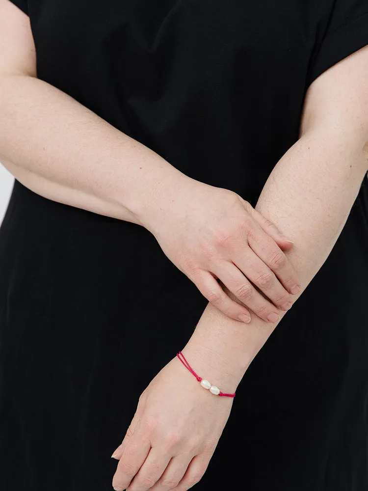 Devin Corded Bracelet - Orchid