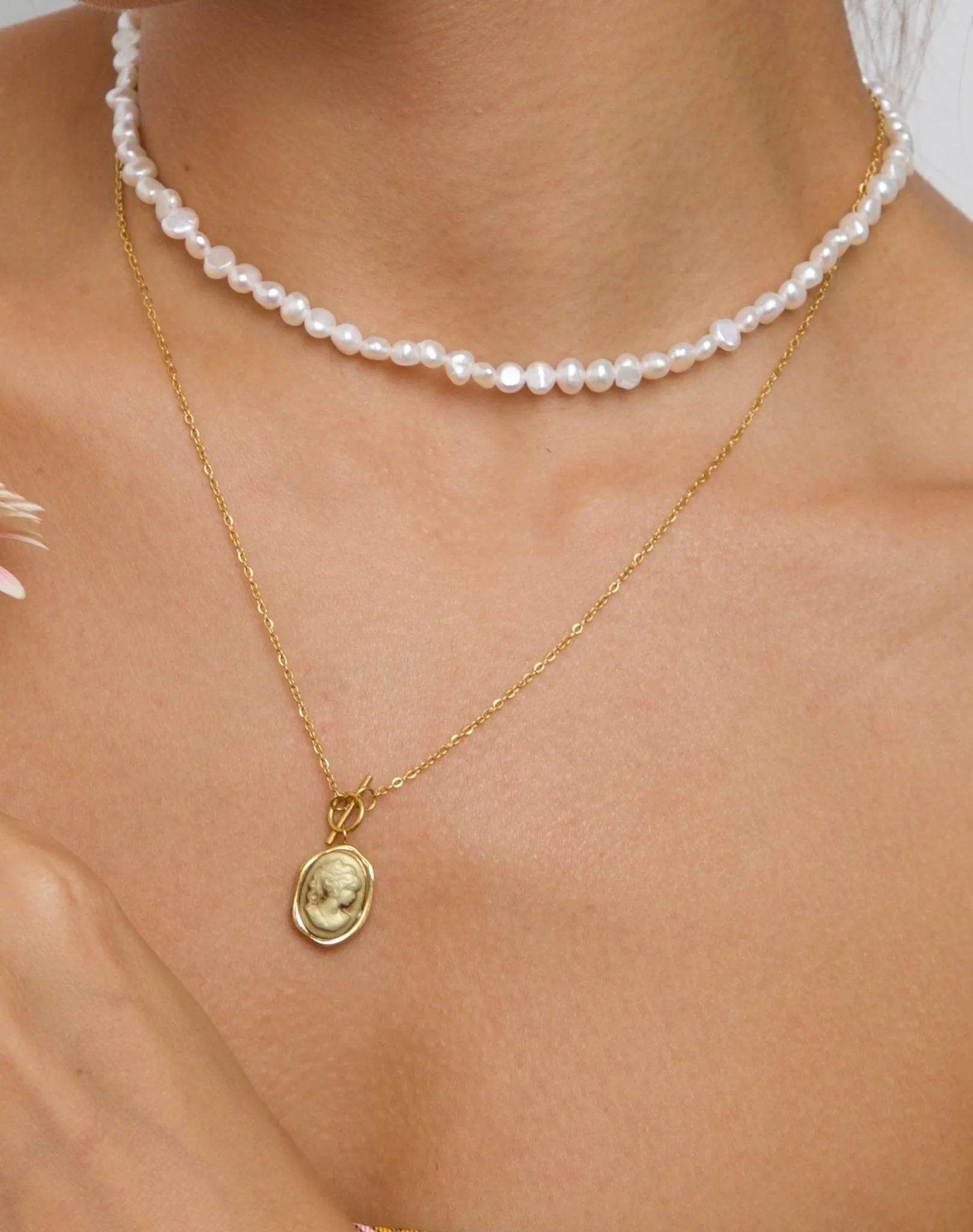 Devora Cameo Necklace